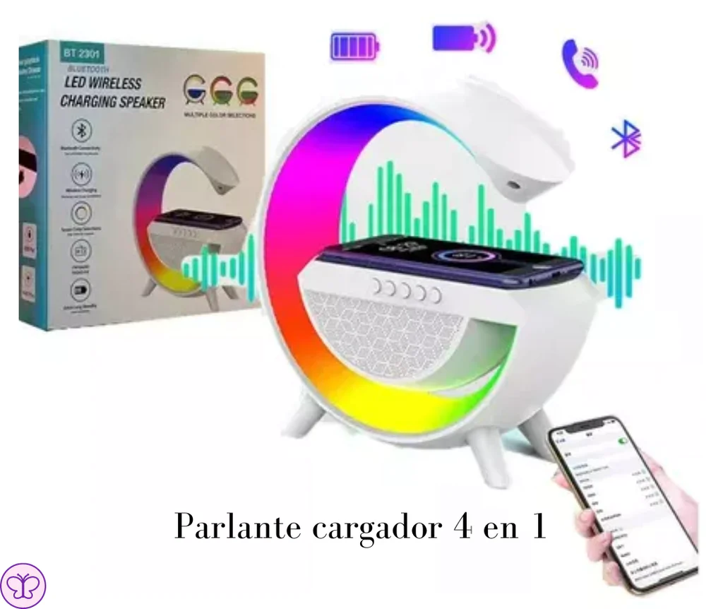 Parlante HiFi con sonido envolvente ▪️Luces led multicolor RGB ▪️Carga Foto 7204831-2.jpg