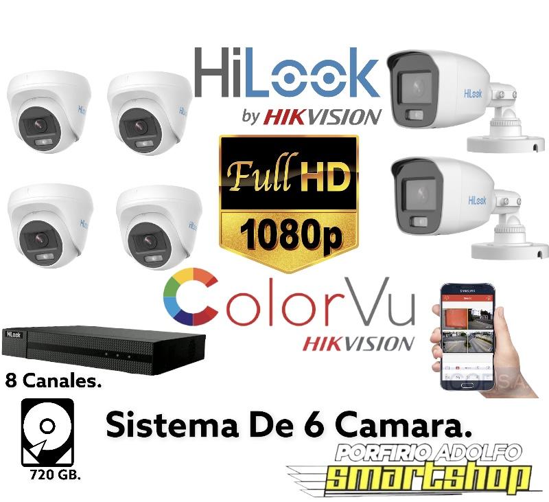 Sistema De Cámaras Full Color HD  Visión Nocturna a Color Audio integr Foto 7210486-1.jpg