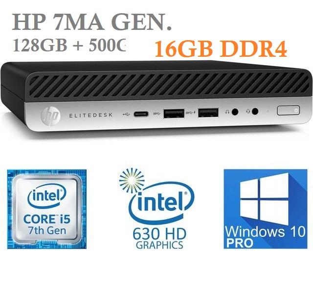 MICRO CPU HP ELITE 800 G3 i5-7500T 3.3GHZ X 4 16GB DDR4 128GB  500GB 1 Foto 7211681-1.jpg