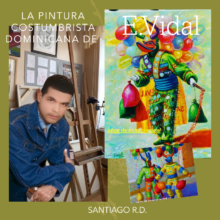 Pintor Dominicano cuadro Costumbrista Obra De Arte E.vidal Foto 7213209-I1.jpg