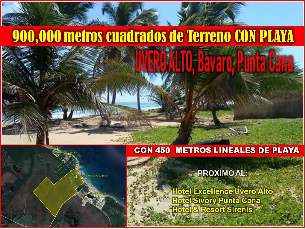 900000 DE METROS CUADRADOS DE TERRENO CON PLAYA EN UVERO ALTO CON LA M Foto 7218220-10.jpg