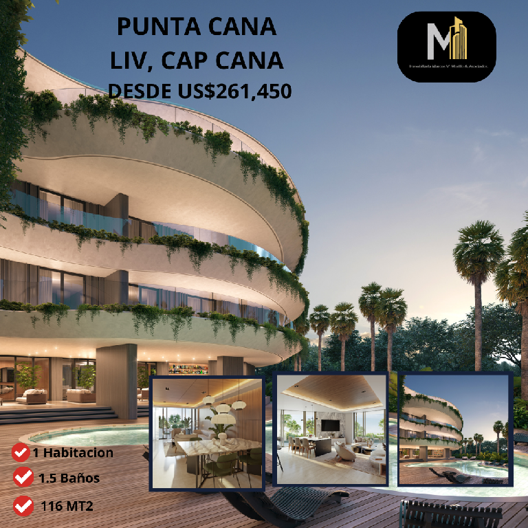 Vendo Apartamento En Punta Cana  Foto 7218413-1.jpg