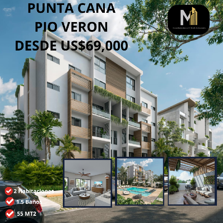 Vendo Apartamento En Punta Cana  Foto 7218418-3.jpg