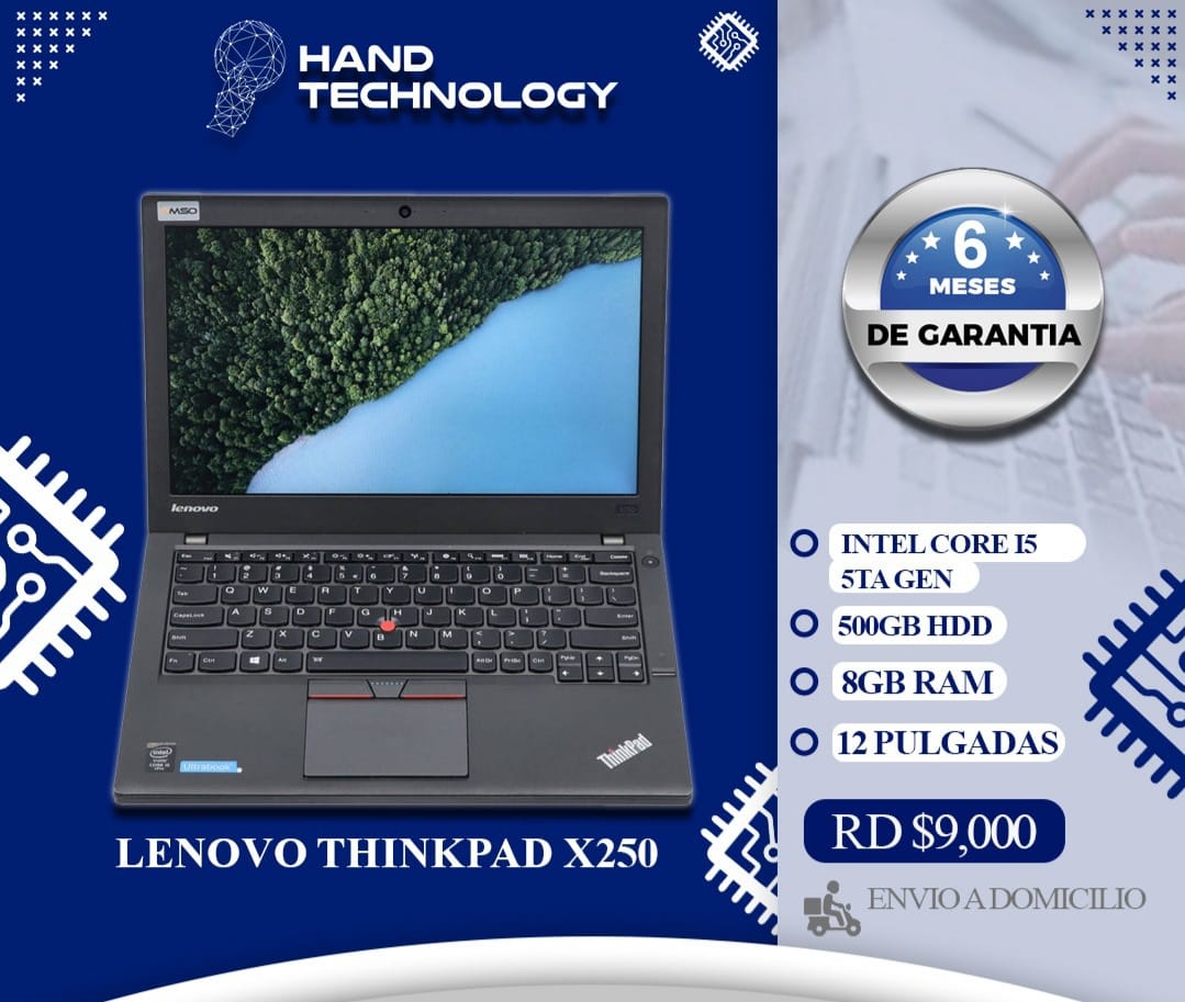Lenovo Thinkpad X250 Generacion 5ta  Foto 7219791-1.jpg