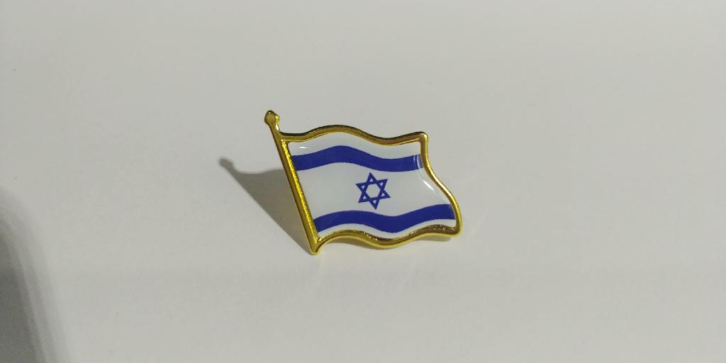 Pin bandera de Israel Foto 7220393-2.jpg