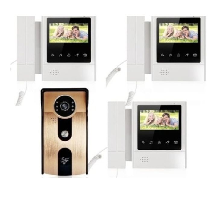 Intercom de audio y video a color para apartamentos residencial y cond Foto 7228058-1.jpg