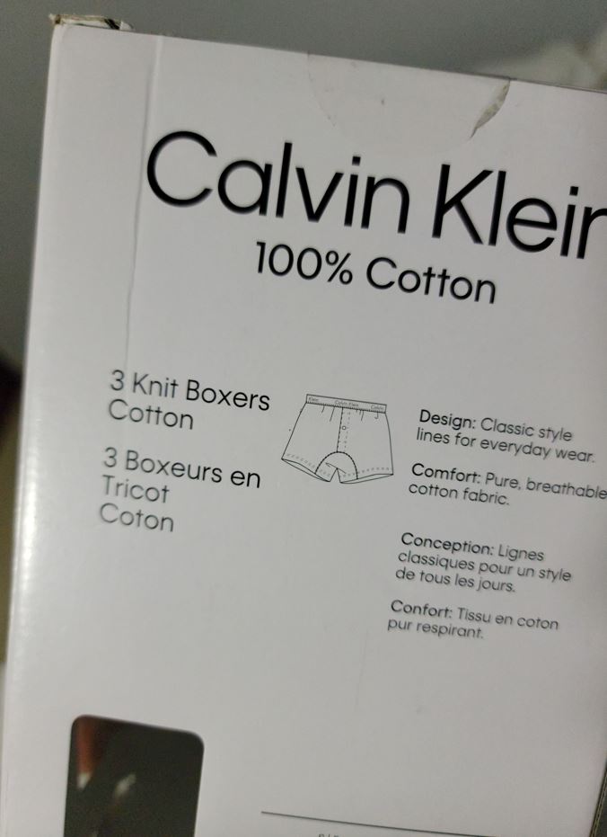 Vendo Boxer nuevos Calvin Klein size L paquete de 3 Foto 7228117-1.jpg