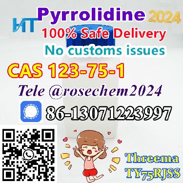 No customs issues and you can get your Pyrrolidine CAS 123-75-1 Succes Foto 7228490-5.jpg