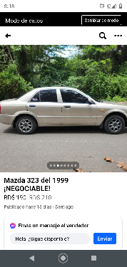 Vendo Mazda 323 del 99 en buen estado 8292764884 Foto 7228525-5.jpg