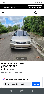 Vendo Mazda 323 del 99 en buen estado 8292764884 Foto 7228525-6.jpg
