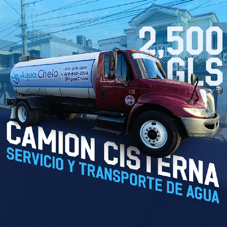 Agua Chelo  Camion de agua a domicilio Foto 7230365-1.jpg