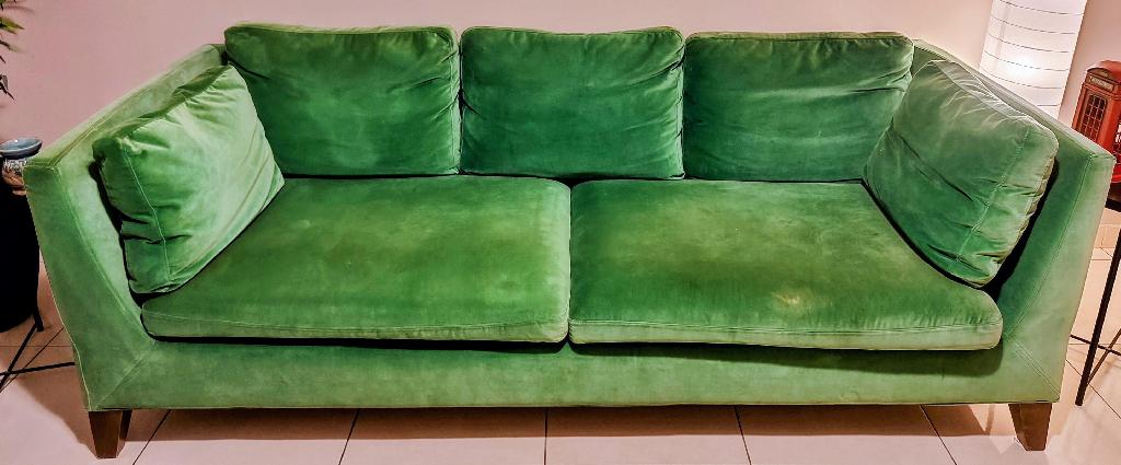 Sofa de Ikea Stockholm Sandbacka green de 3 plazas Foto 7230766-4.jpg