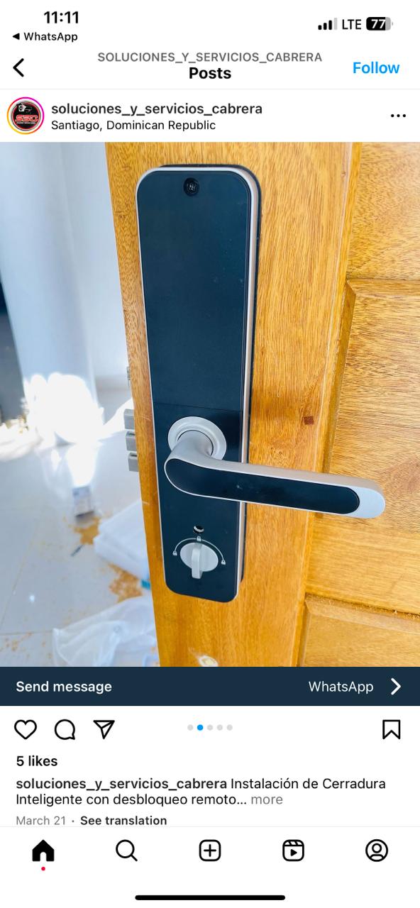 Cerraduras inteligentes para tu hogar Foto 7232959-3.jpg