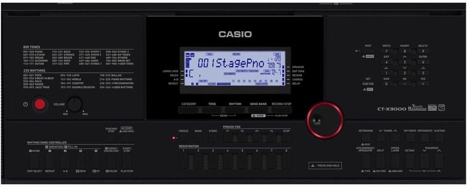 venta piano Casio CT-x3000 Foto 7234392-5.jpg