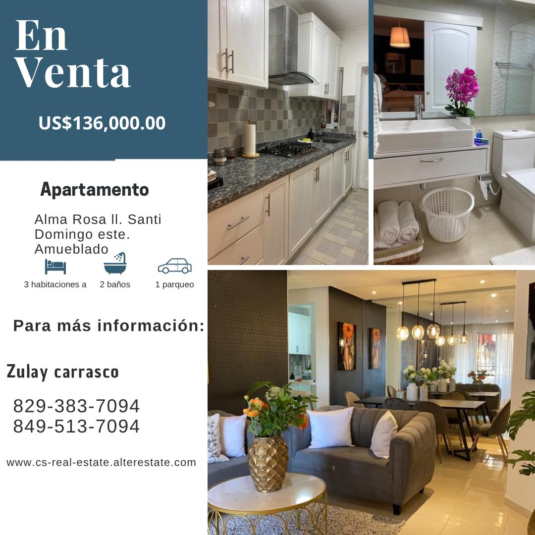 Apartamento en Venta ALMA ROSA IISANTO DOMINGO ESTE Foto 7235135-1.jpg