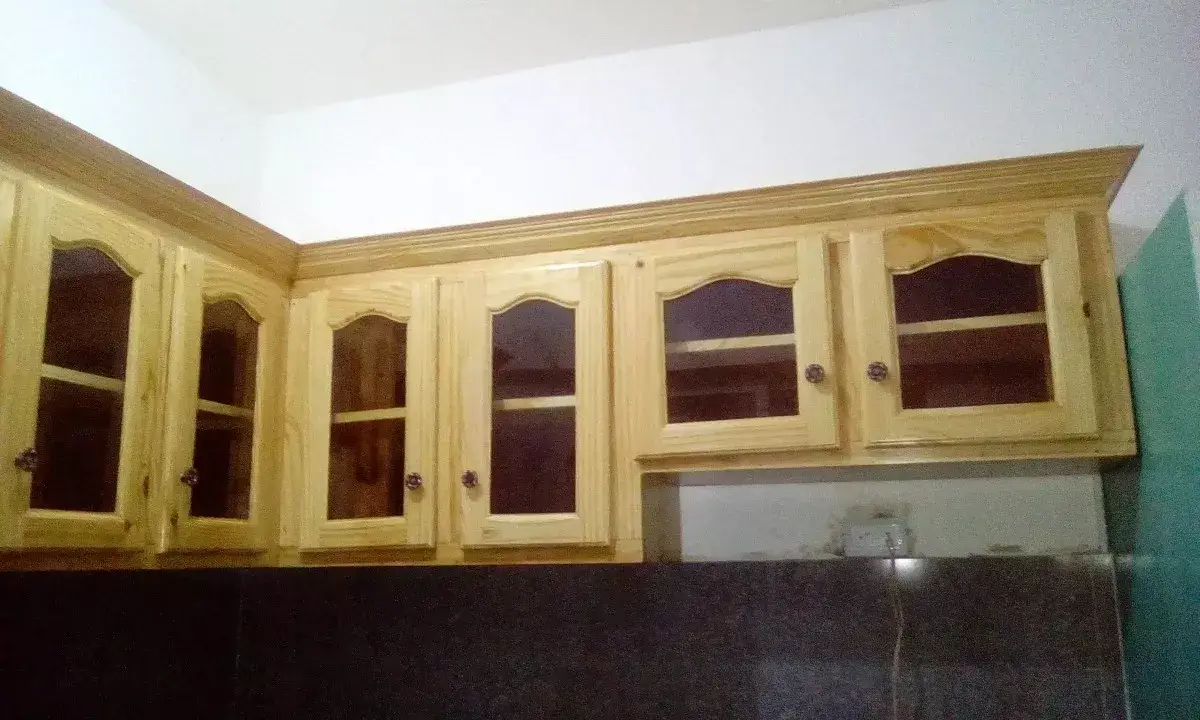 Gabinete de cocina madera No coge carcoma color natural  Foto 7236013-2.jpg