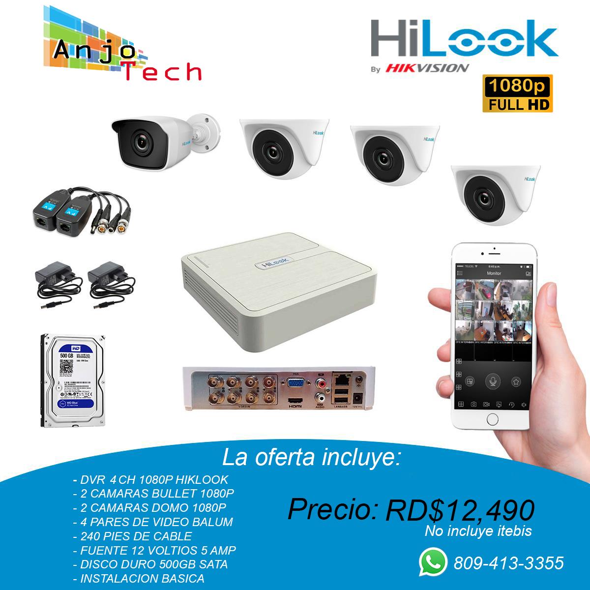 Oferta 4 Cámara de seguridad 1080P instalación  Foto 7240413-D1.jpg