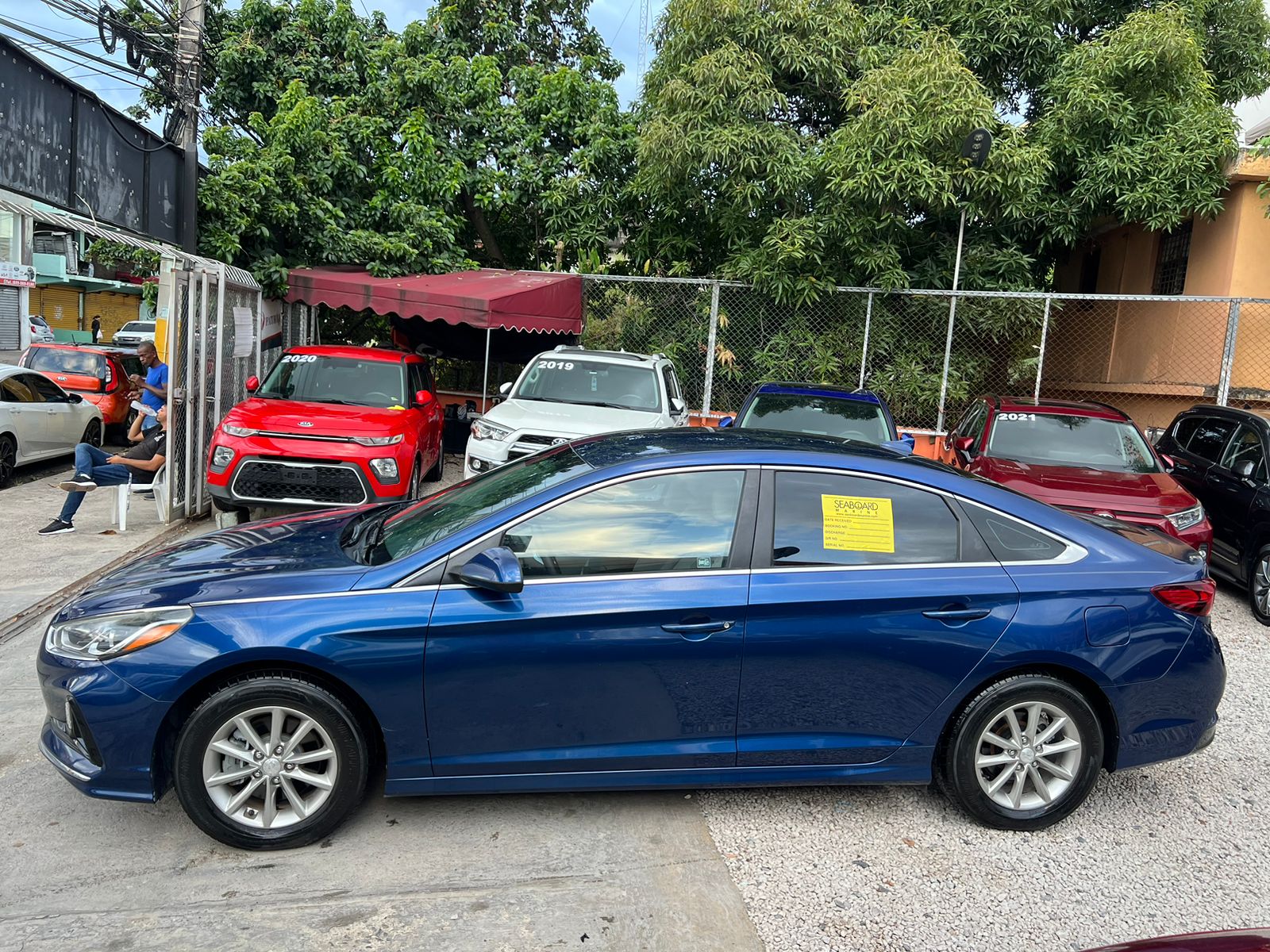 HYUNDAI SONATA SE 2019 AZUL RECIEN IMPORTADO Foto 7242752-4.jpg