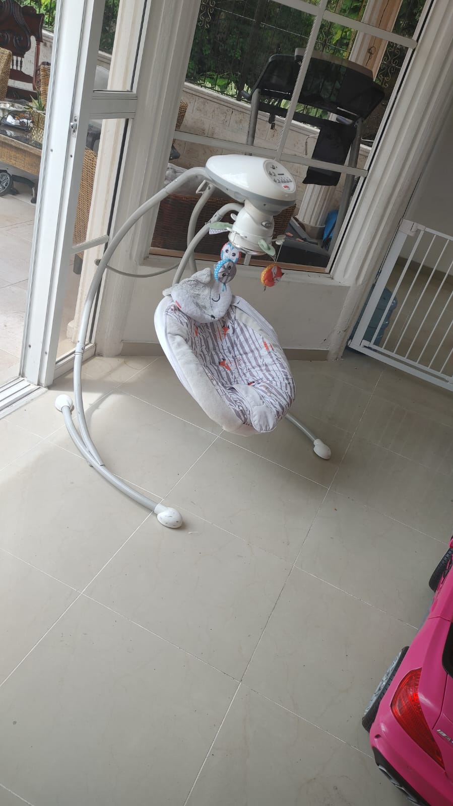 Columpio mecedora silla para bebe Fisher Price Foto 7245107-3.jpg