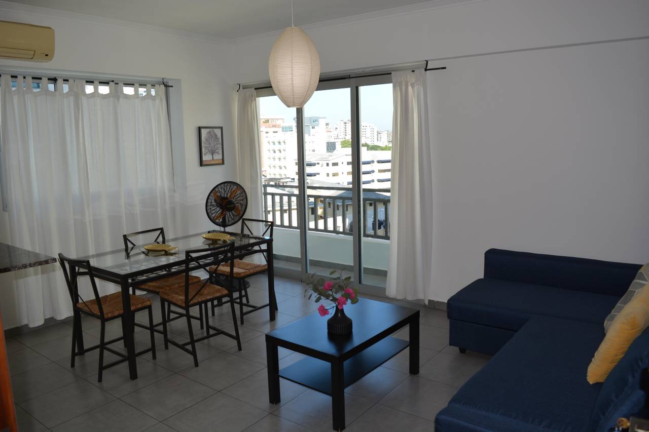 Apartamento amueblado en Naco 1 habitación parqueo techado Foto 7255334-10.jpg