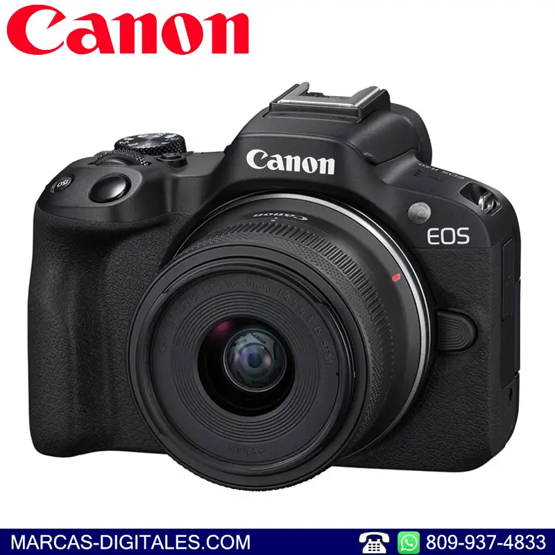 Canon EOS R50 Con Lente 18-45mm STM IS Camara Mirrorless Foto 7259776-1.jpg