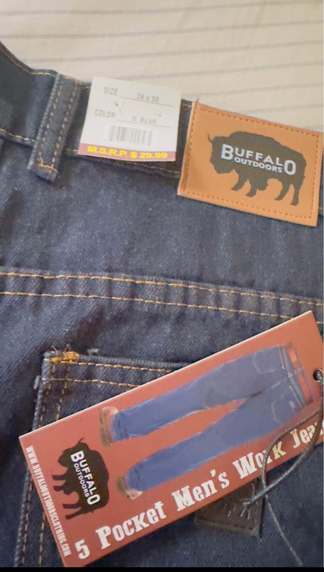 JEANS DE HOMBRE  BUFFALO NUEVO 36x30 Foto 7262676-2.jpg