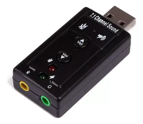 TARJETA USB DE SONIDO/AUDIO  7.1CH    Foto 7263857-1.jpg