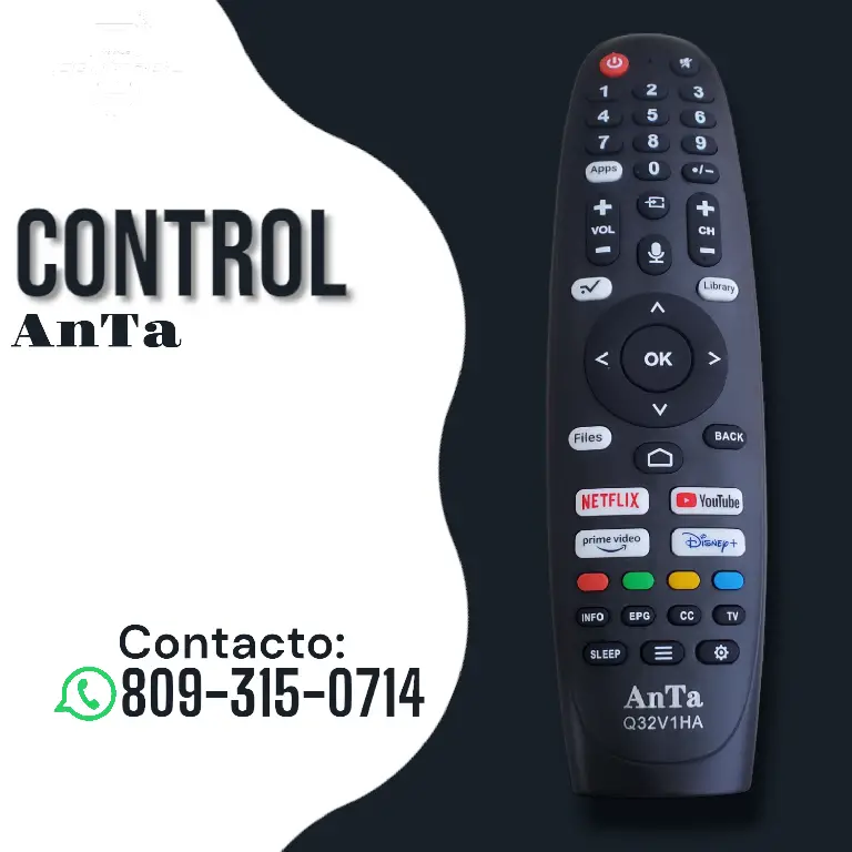 Control ANTA para smart TV original  Foto 7264511-1.jpg