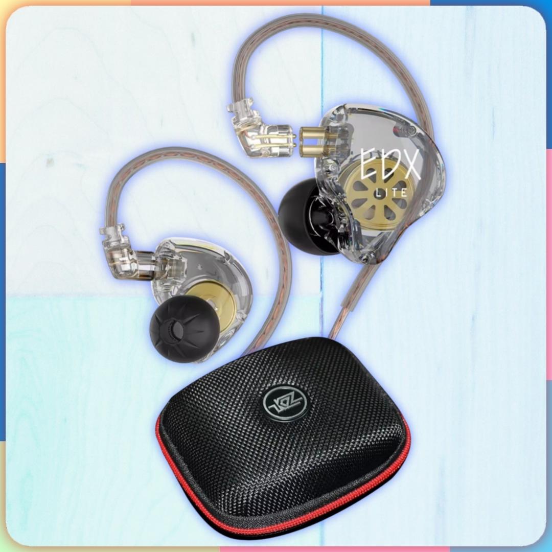 KZ EDX Lite in-ear monitor para músicos y auricular para video juegos  Foto 7265751-1.jpg
