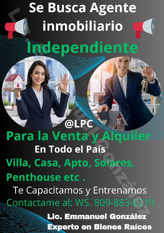 ????Vacante Agente Independiente para la Venta y Alquiler de Villa cas Foto 7268691-1.jpg