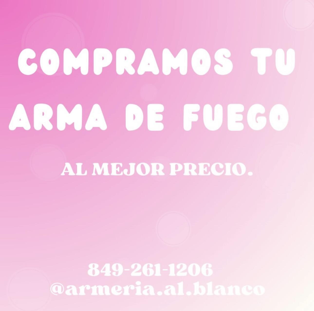 COMPRAMOS TU ARMA DE FUEGO AL MEJOR PRECIO Foto 7269656-1.jpg