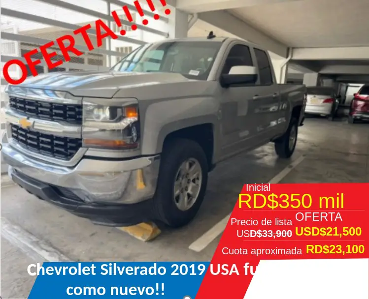 CHEVROLET SILVERADO GRIS 2019 AMERICANO RECIEN IMPORTADO Foto 7269739-1.jpg