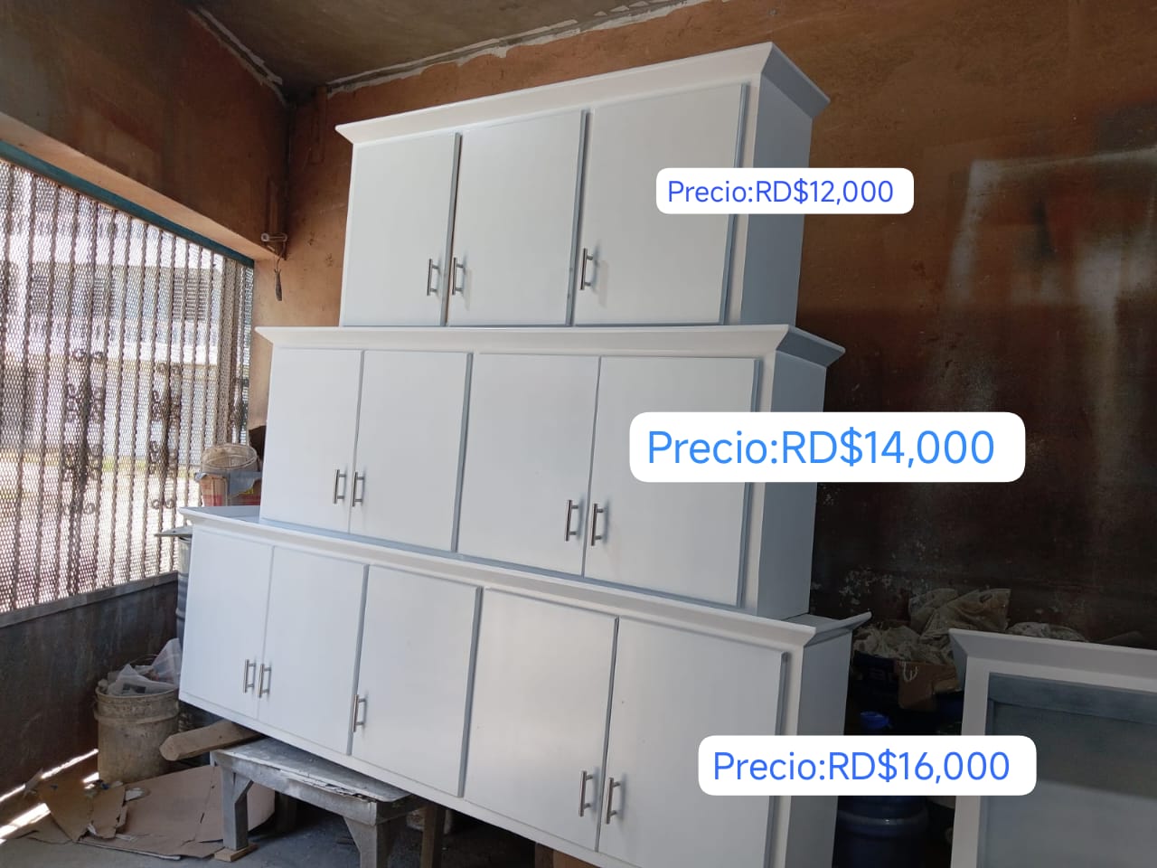 Gabinete de cocina blanco moderno Foto 7271444-2.jpg