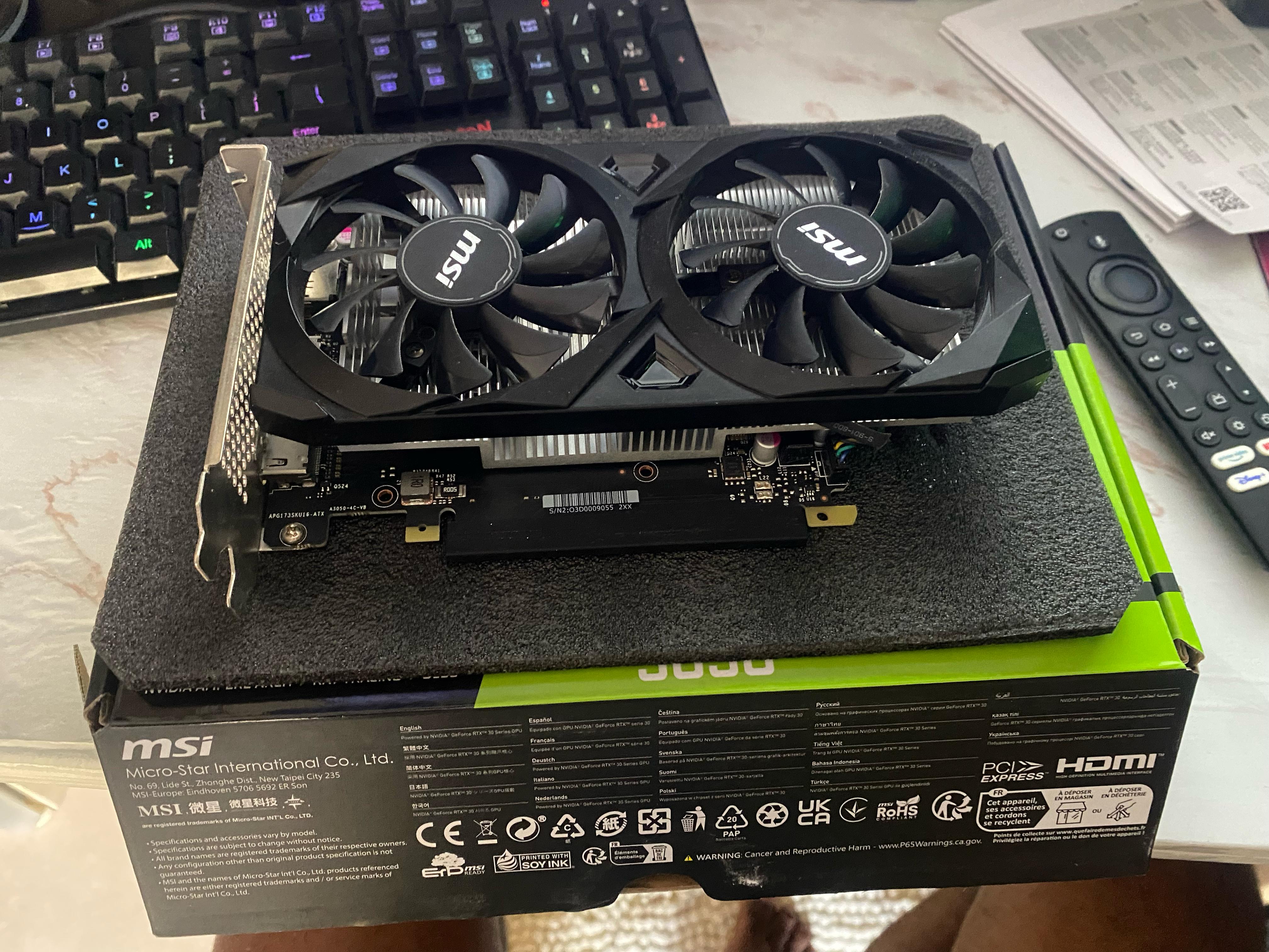 MSI Gaming RTX 3050 Ventus 2X 6Gb OC Foto 7274351-5.jpg