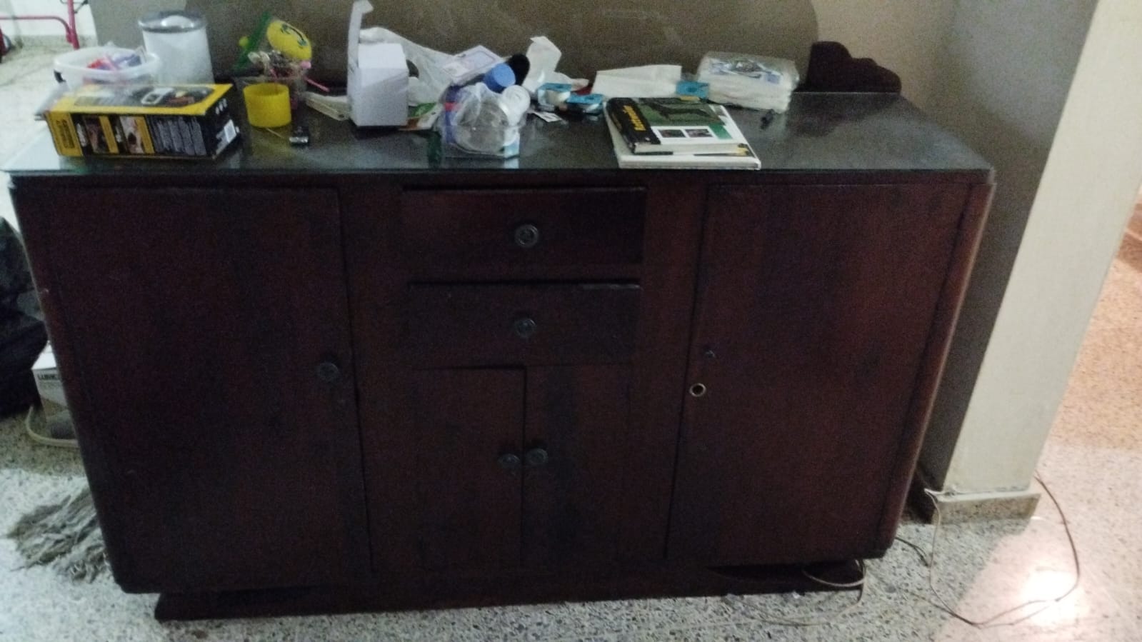 CREDENZA DE CAOBA época de Trujillo Foto 7275362-1.jpg