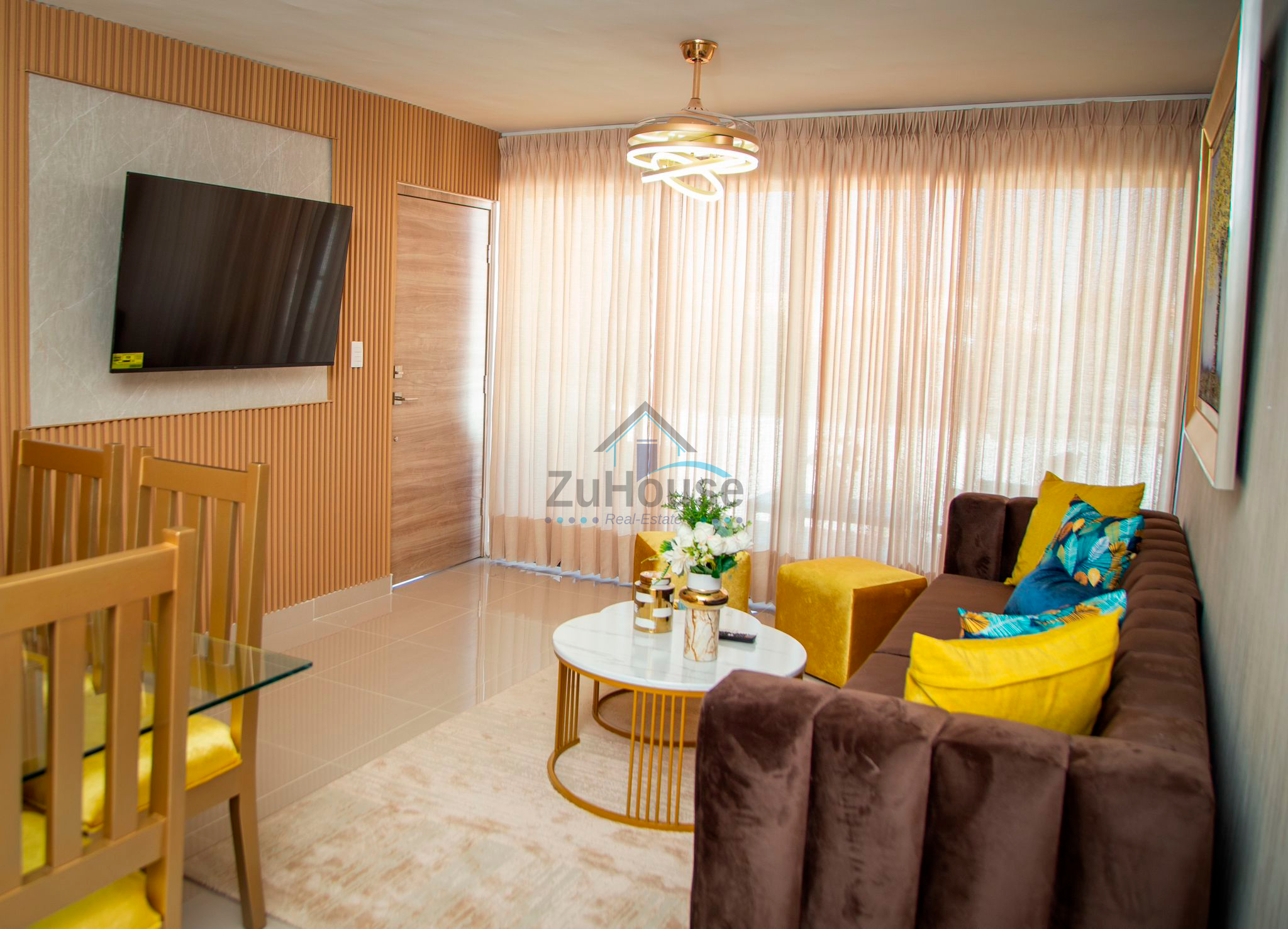 Apartamento Amueblado 3 Habitaciones Res. C/Piscina Santiago AJDA04 Foto 7275577-4.jpg