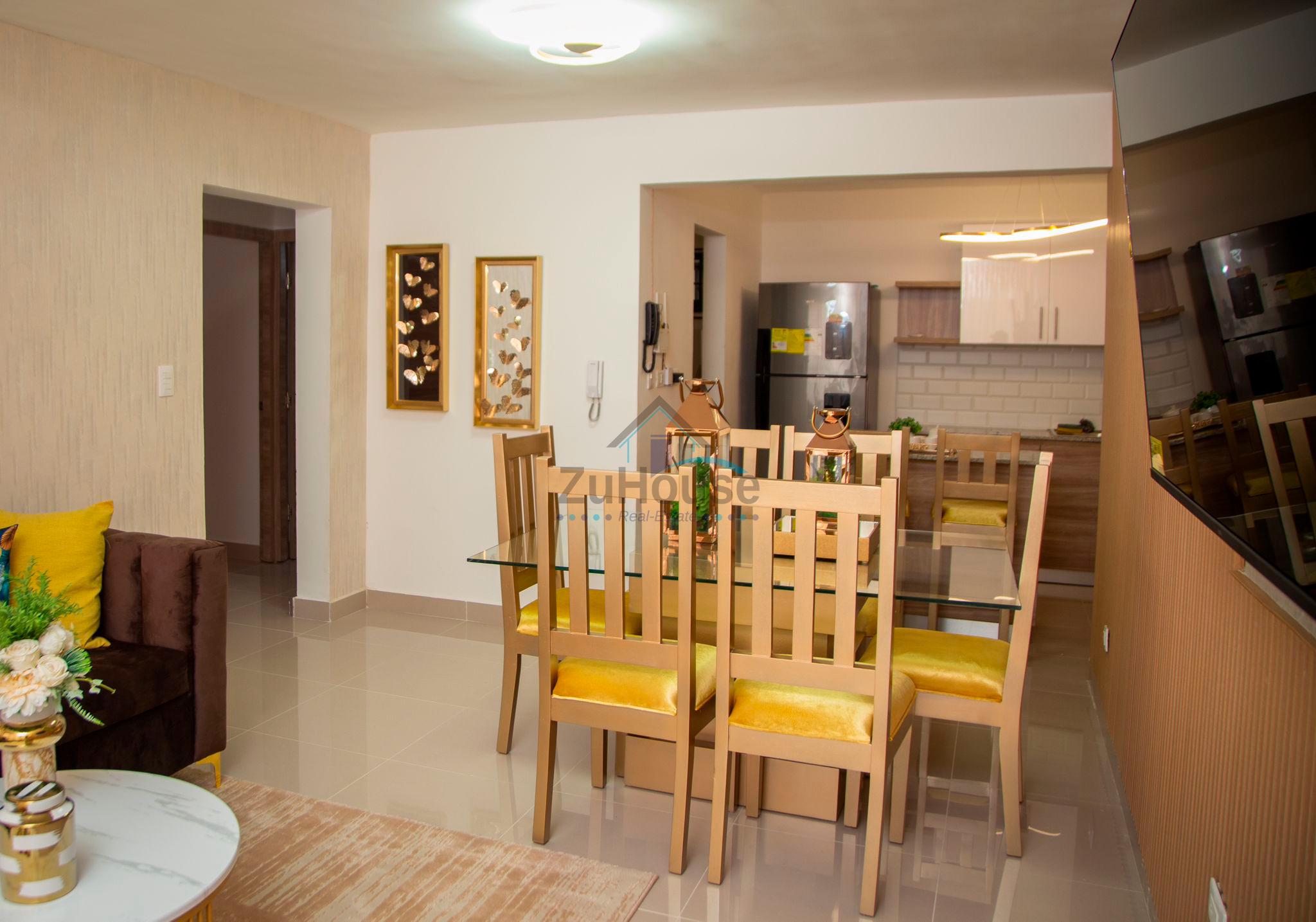 Apartamento Amueblado 3 Habitaciones Res. C/Piscina Santiago AJDA04 Foto 7275577-6.jpg