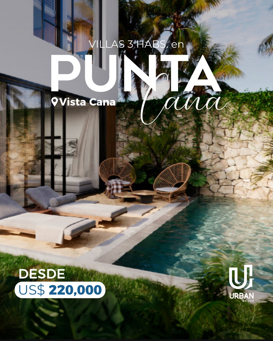 Villas de 3 Habitaciones en Punta Cana Foto 7275664-2.jpg