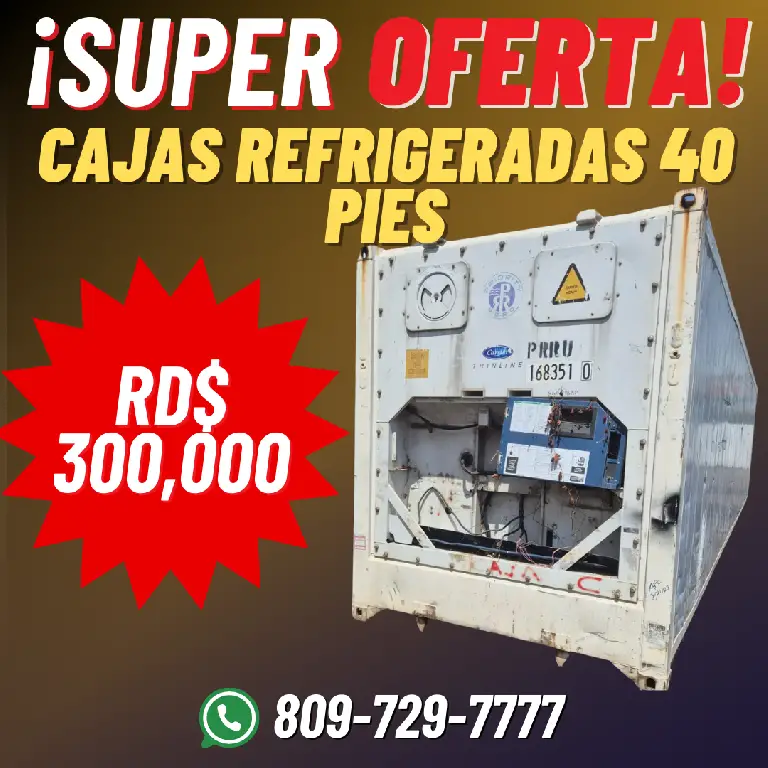 Contenedores Cajas Refrigeradas 40 pies RD 300000 Foto 7275690-1.jpg