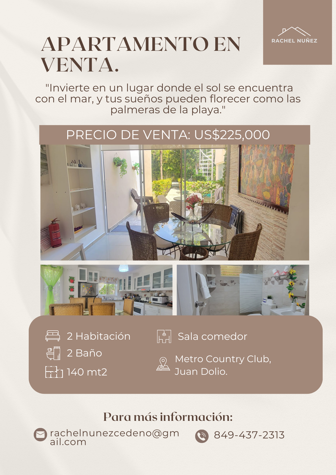Apartamento de 2 Habitaciones en Venta en Juan Dolio.  Foto 7275734-1.jpg