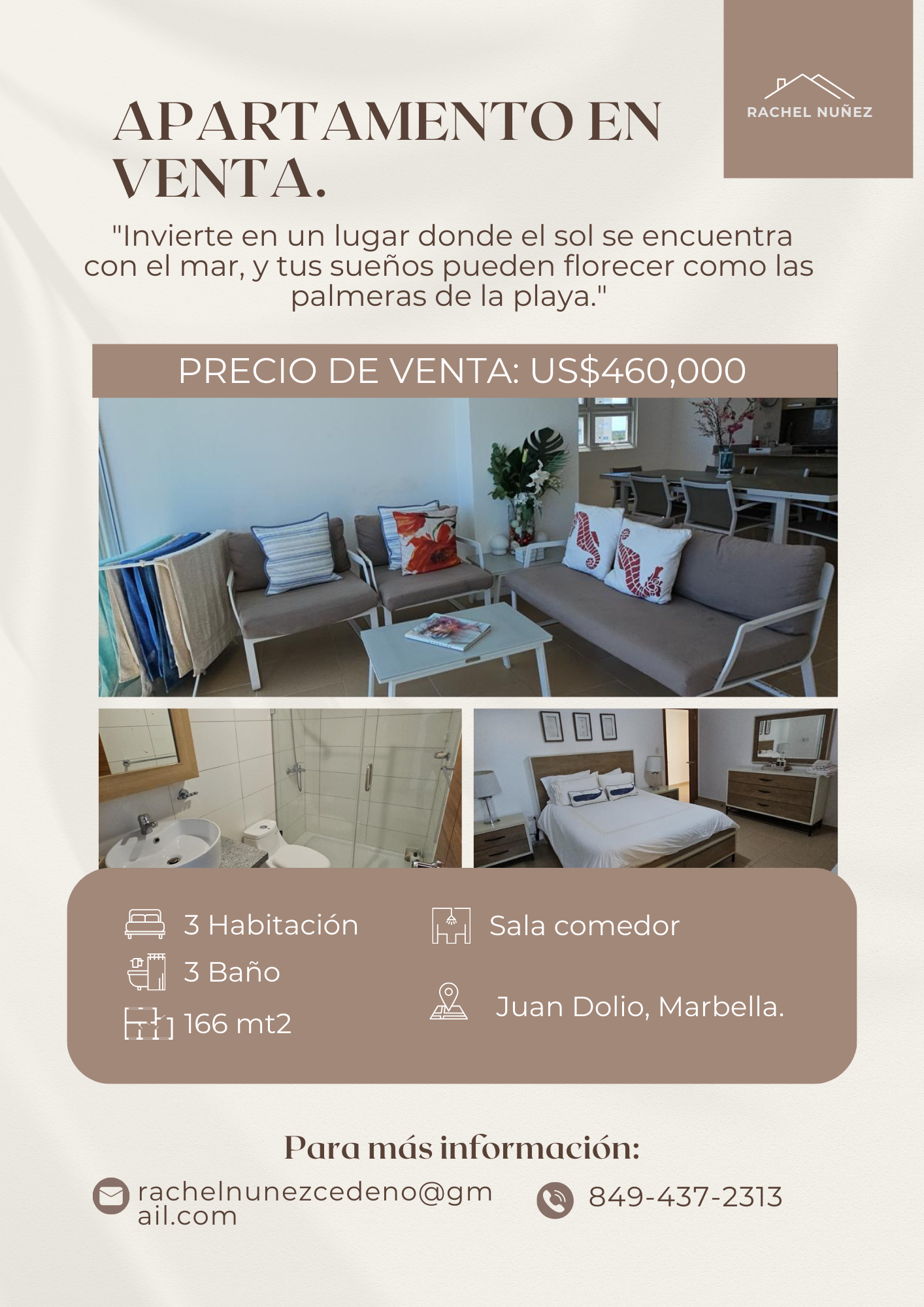 Apartamento de 3 Habitaciones en Venta en Juan Dolio.  Foto 7275743-4.jpg