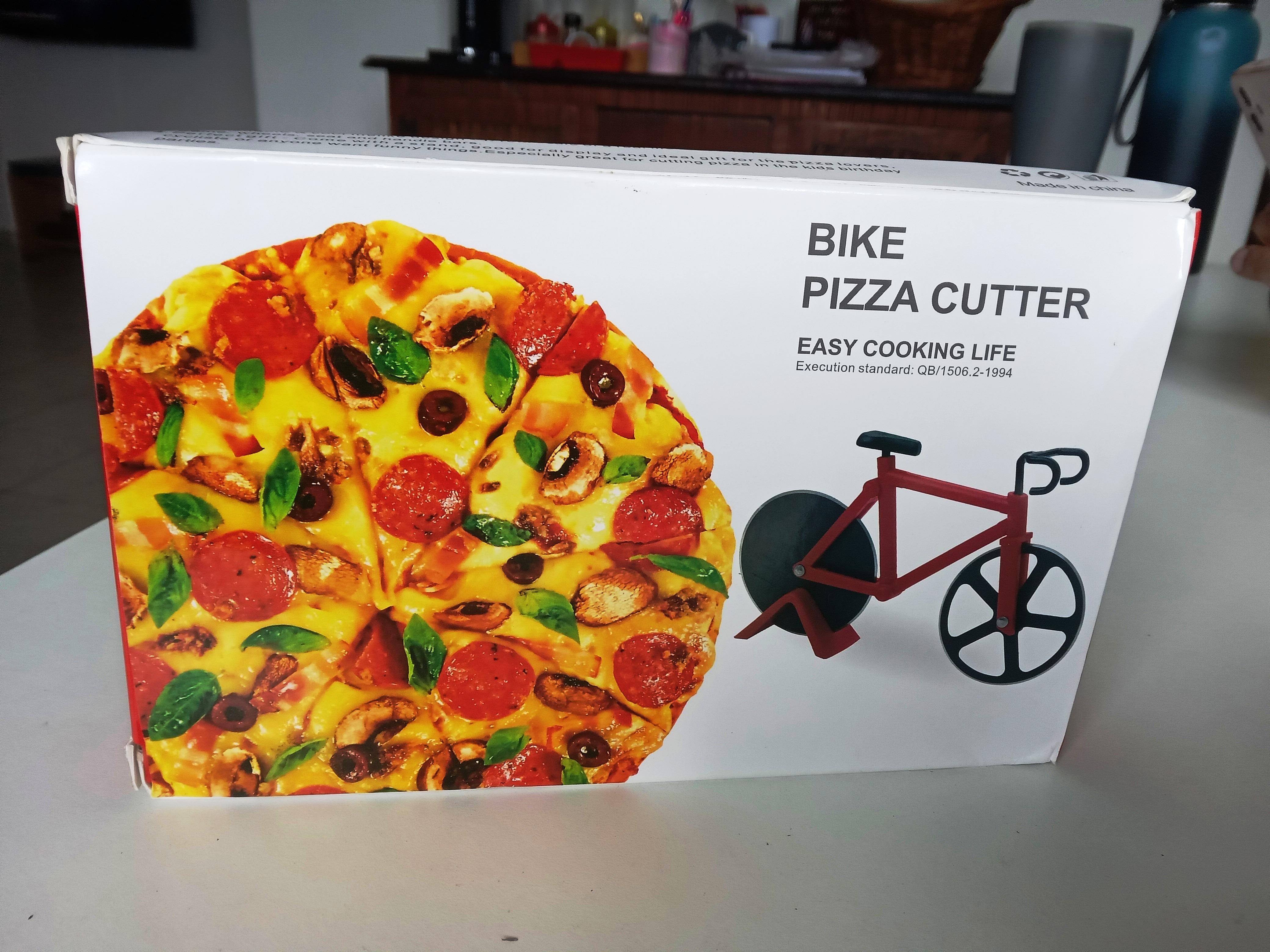 Cortador de pizza en forma de bicicleta  Foto 7275932-5.jpg