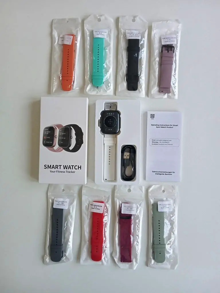 SmartWatch T60  9 Correas intercambiables.  Foto 7275935-1.jpg