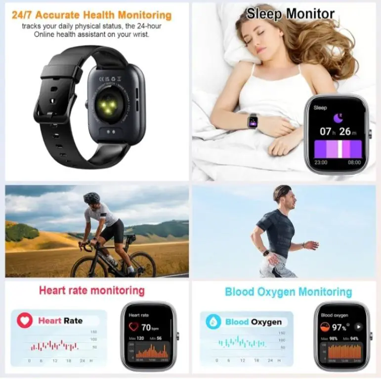 SmartWatch T60  9 Correas intercambiables.  Foto 7275935-10.jpg