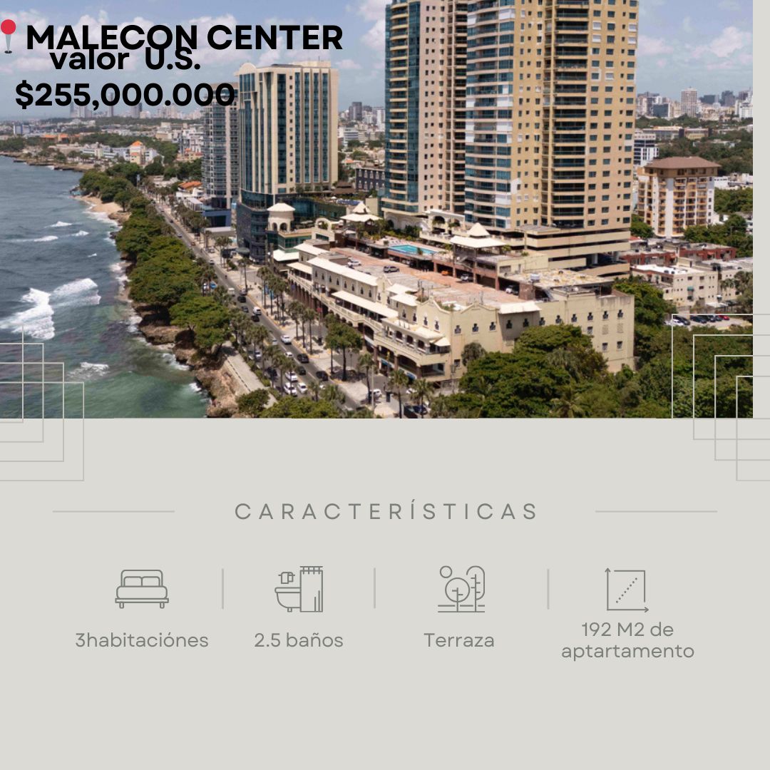 Vendo apartamentos Malecón center en santo dómino Foto 7276141-1.jpg