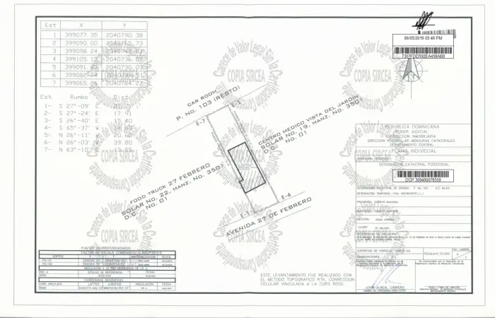 En Venta Solar de 858 en Santo Domingo EL MILLON  Foto 7276215-2.jpg