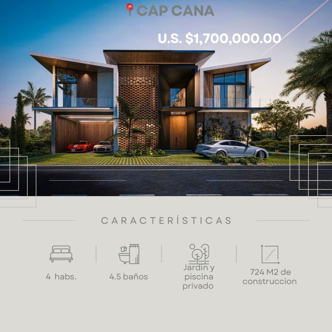 Vendo villas en Cap. Cana Foto 7276378-1.jpg