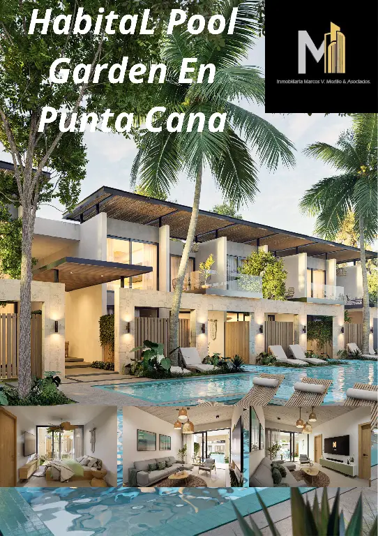 Vendo apartamentos HÁBITAT POOL GARDEN en Punta Cana Foto 7276443-1.jpg