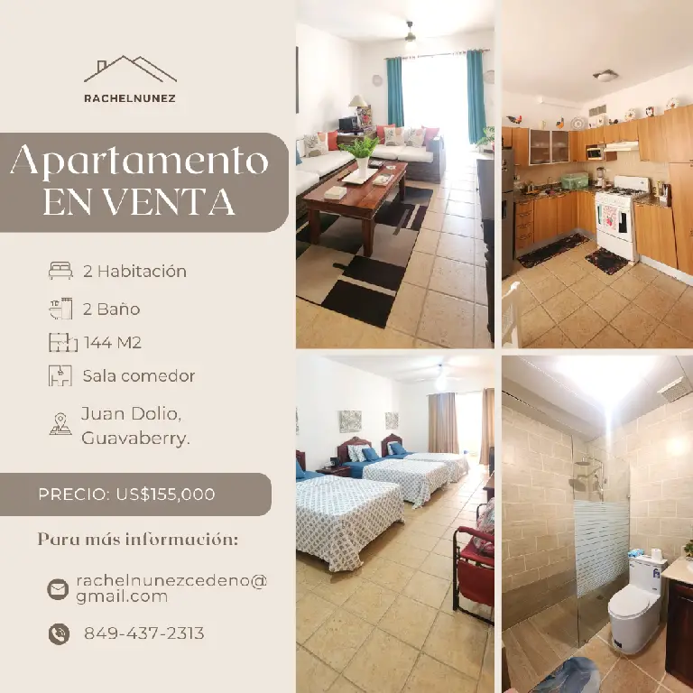 Apartamento de 2 Habitaciones en Venta en Juan Dolio. Foto 7276724-1.jpg