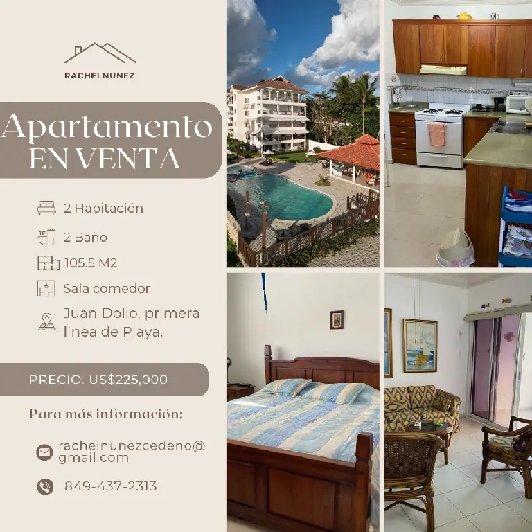 Apartamento de 2 Habitaciones en Venta en Juan Dolio. Foto 7276736-1.jpg